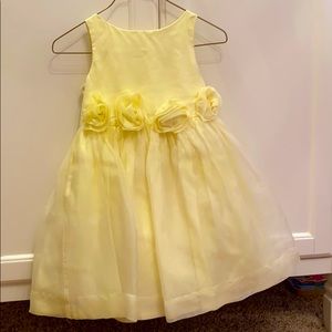 Janie and jack special occasion yellow dress